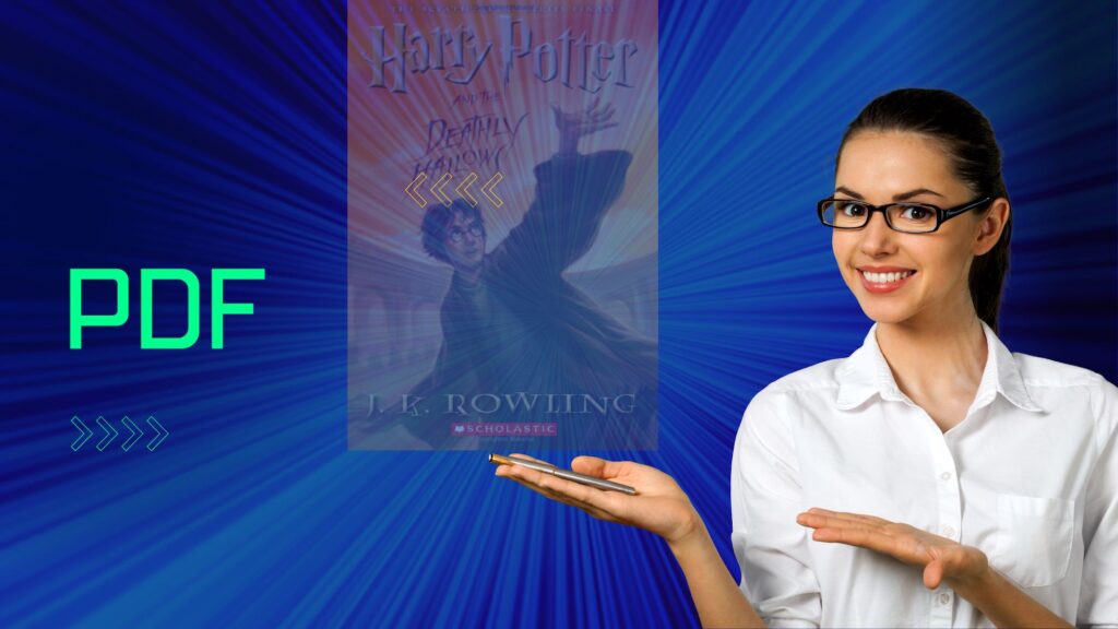 Woman with Harry Potter and the Deathly Hallows PDF